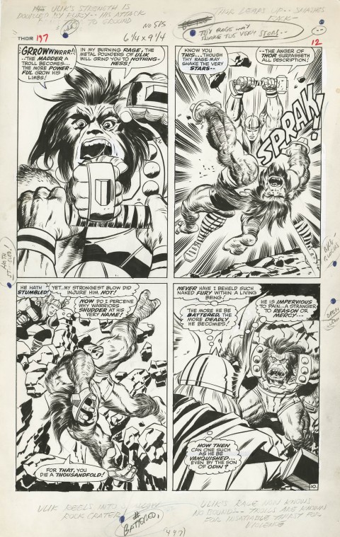 Thor issue 137 page 10 by Jack Kirby and Vince Colletta.  Source.