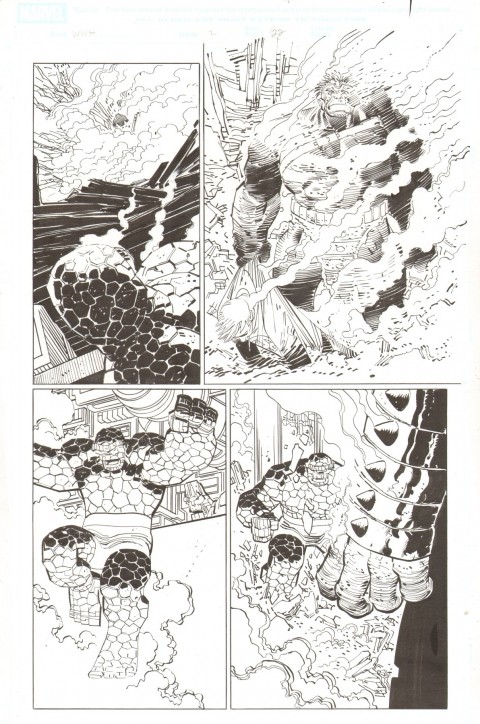 World War Hulk issue 2 page 22 by John Romita Jr and Klaus Janson.  Source.