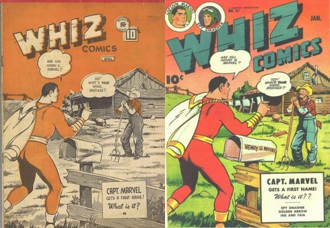 Whiz Comics Vol. 4 No. 6 and Whiz 61