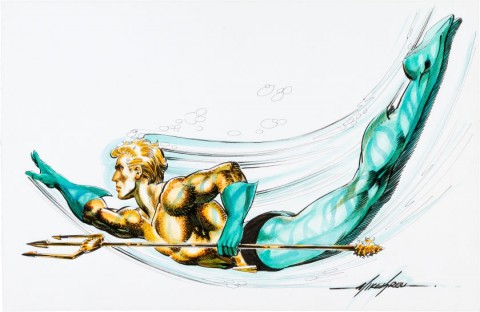 Aquaman by Mike Grell.  Source.