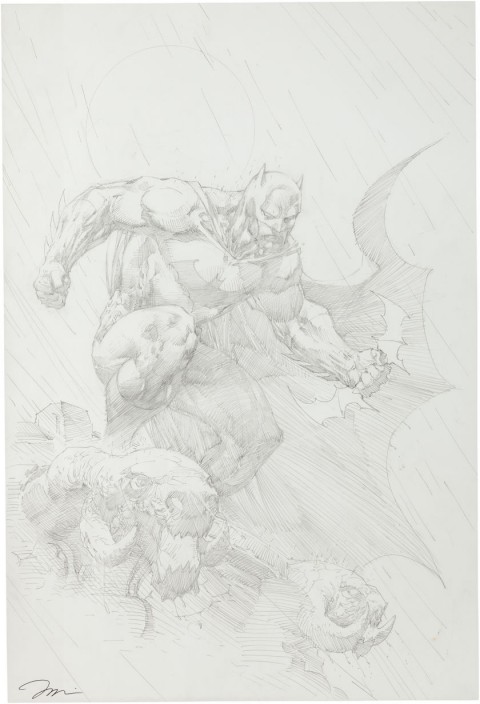 Batman Hush Unwrapped cover by Jim Lee.  Source.