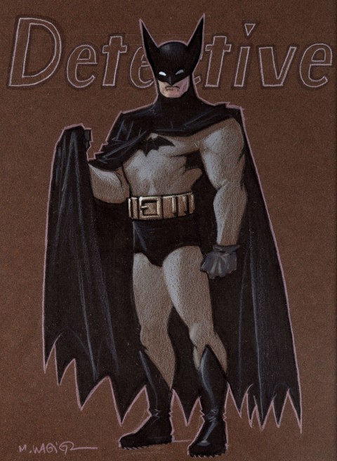 Batman by Matt Wagner.  Source.