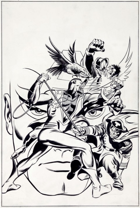 Captain America issue 118 cover by Gene Colan and Joe Sinnott.  Source.