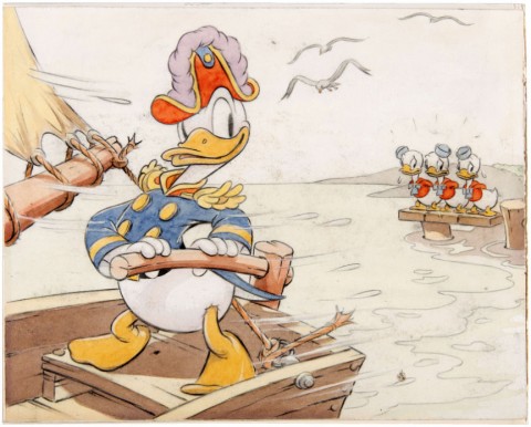 Donald Duck Sea Scouts from Good Housekeeping July 1939 by Hank Porter.  Source.