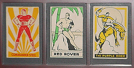 Three of Stephen Lipsons framed Anglo-American Glo-pathes