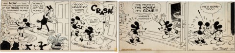 Mickey Mouse Daily 2-23-32 by Floyd Gottfredson.  Source.