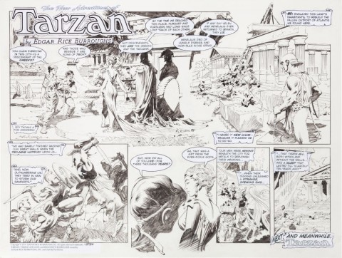 New Adventures of Tarzan Sunday #3724 by Tom Grindberg.  Source.