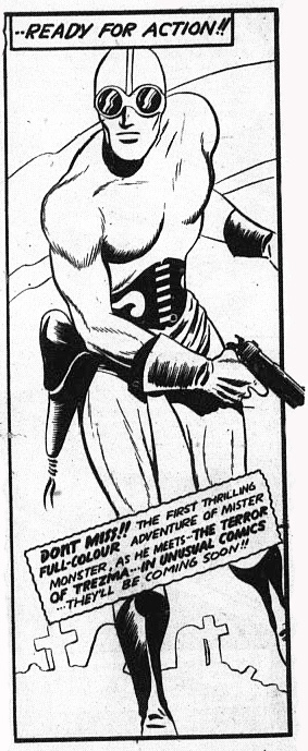 The last Doc Stearne panel from Triumph Comics No. 31