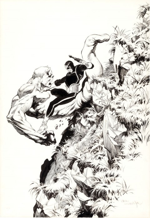 Star-Lord by Bernie Wrightson.  Source.