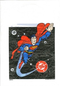 Superman promo bag 1986 front