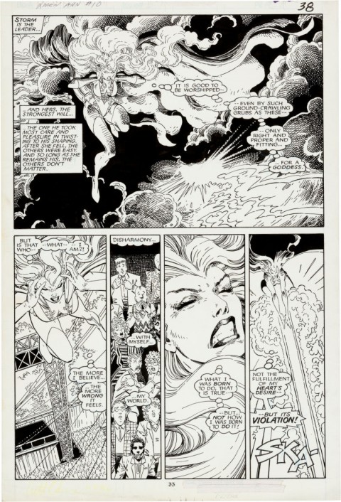 X-Men Annual issue 10 page 33 by Arthur Adams and Terry Austin.  Source.