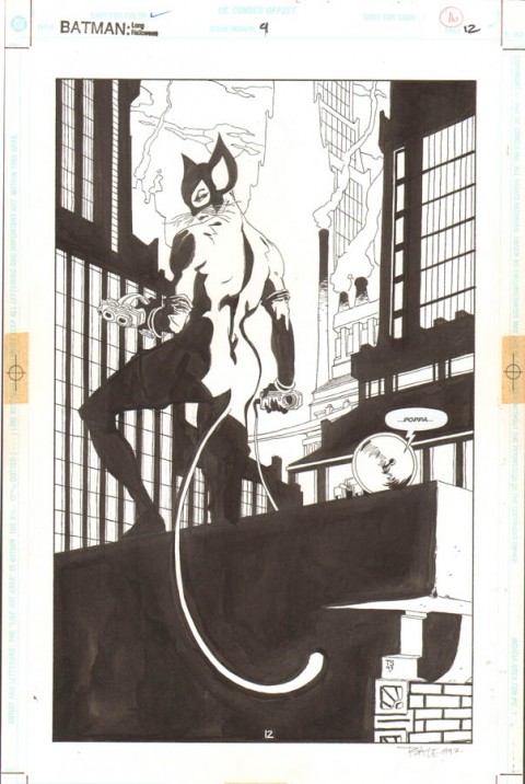 Batman: The Long Halloween issue 9 page 12 by Tim Sale.  Source.