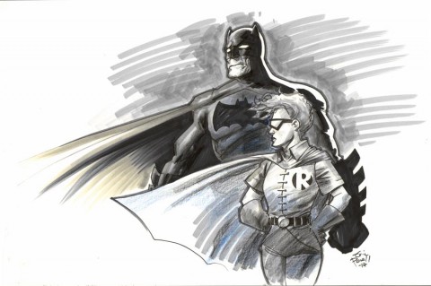 Batman and Robin by Eric Powell.  Source.