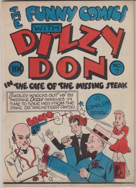 The copy of The Funny Comics No. 7 in the collection