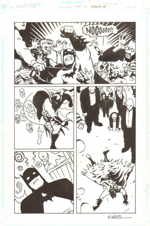 Legends Of The Dark Knight issue 30 page 15 by Matt Wagner.  Source.