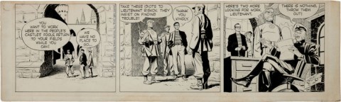 Rip Kirby Daily 10-20-54 by Alex Raymond.  Source.