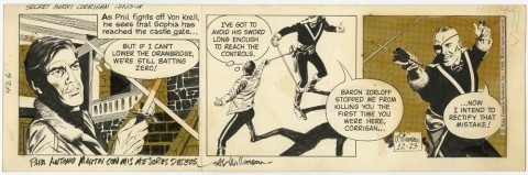 Secret Agent Corrigan 12-23-1968 by Al Williamson.  Source.