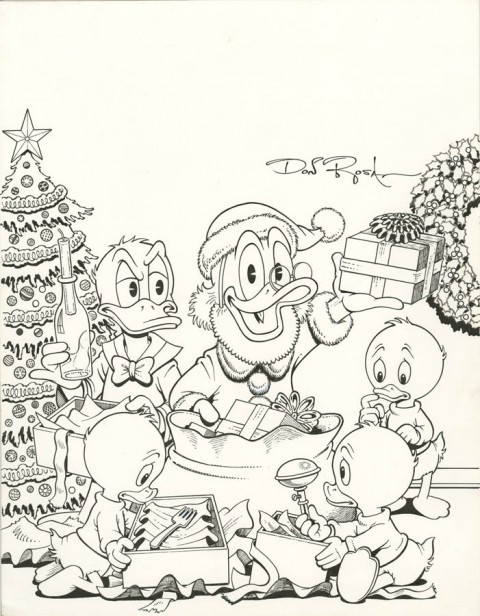 Walt Disney's Uncle Scrooge And Donald Duck issue 2 cover by Don Rosa.  Source.