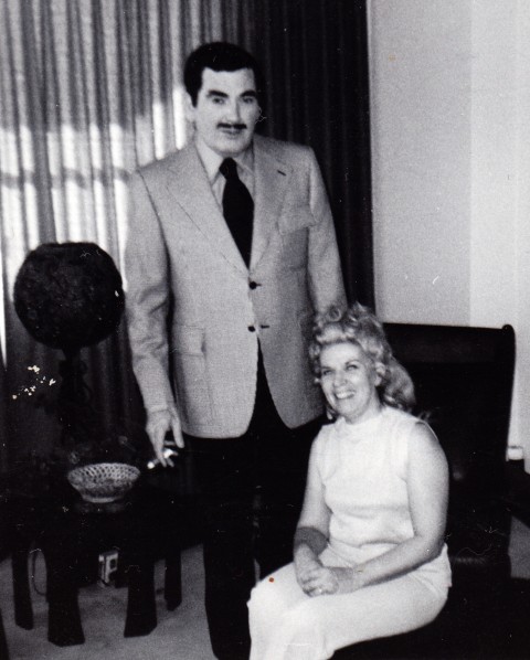 Manny with Phyllis in the late sixties.