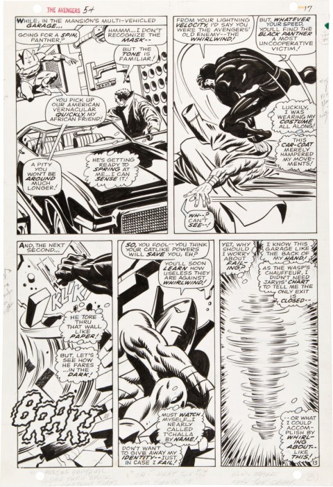 Avengers issue 54 page 17 by John Buscema and George Klein