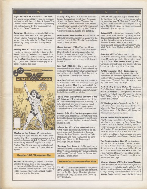 DC Releases Feb '86 Page 3