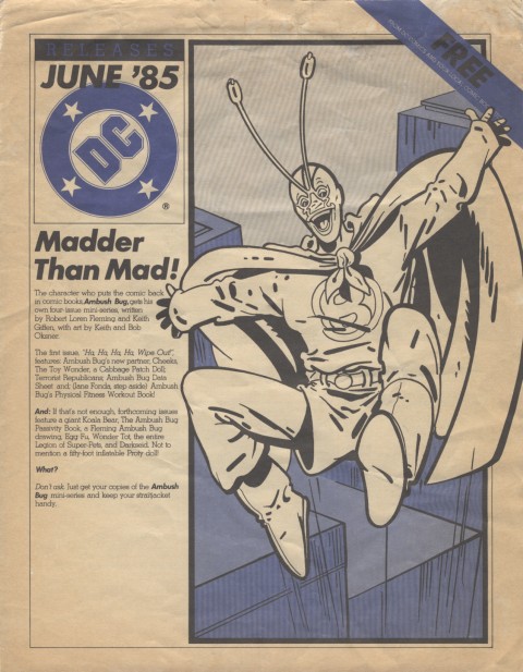 DC Releases June '85 Page 1