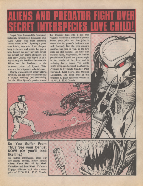 Dark Horse Insider August 1990 page 4