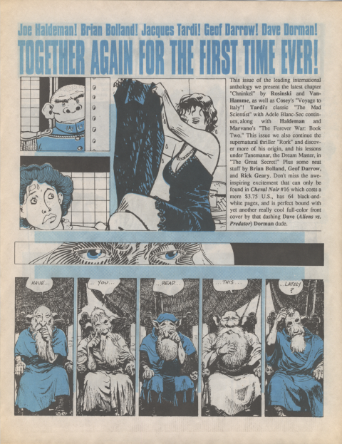 Dark Horse Insider December 1990 page 6