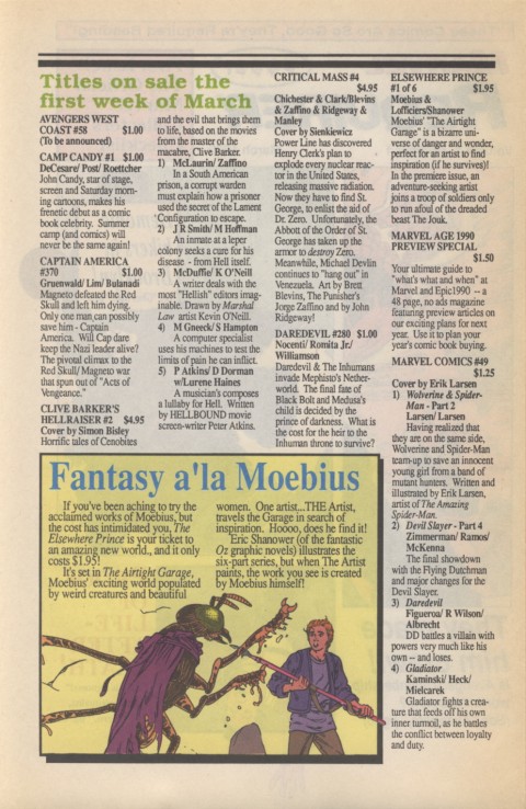 Marvel Requirer 1 March 1990 Page 2