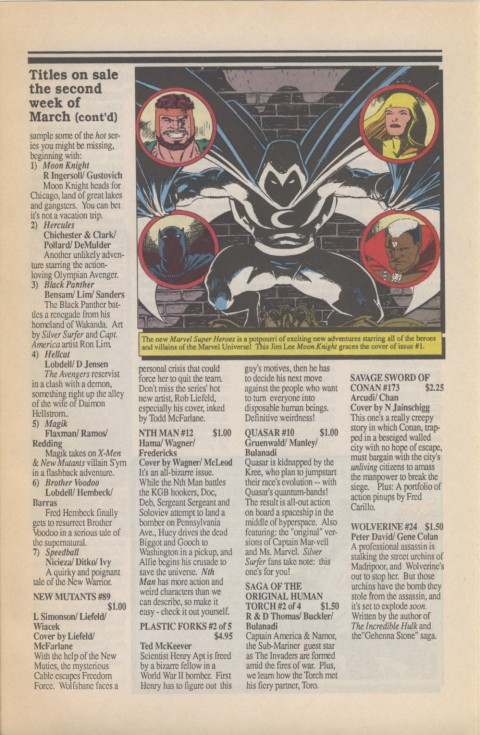 Marvel Requirer 1 March 1990 Page 5