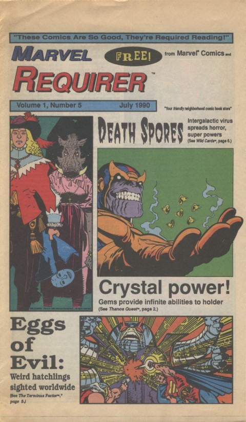 Marvel Requirer 5 July 1990 Page 1