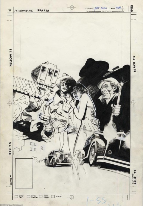 Nathaniel Dusk Lovers Die at Dusk issue 1 cover by Gene Colan