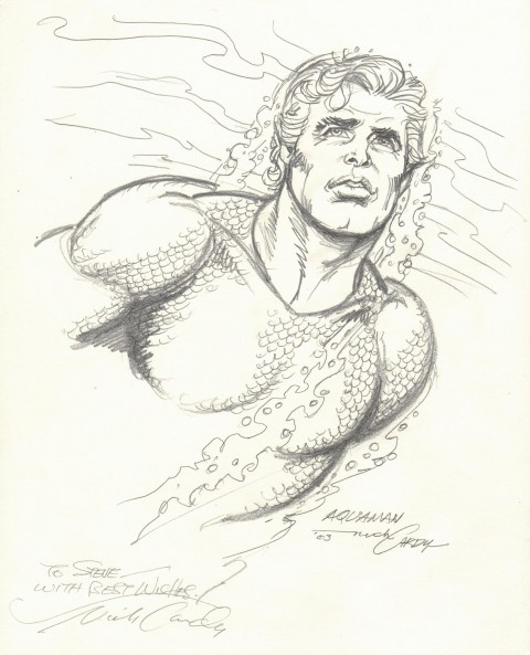 Aquaman by Nick Cardy.  Source.