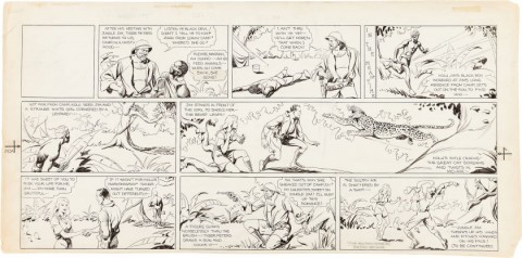 Jungle Jim Sunday 2-4-34 by Alex Raymond.  Source.