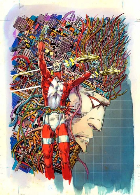 Machine Man tpb cover by Barry Windsor-Smith