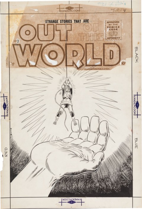 Out Of This World issue 3 cover by Steve Ditko.  Source.