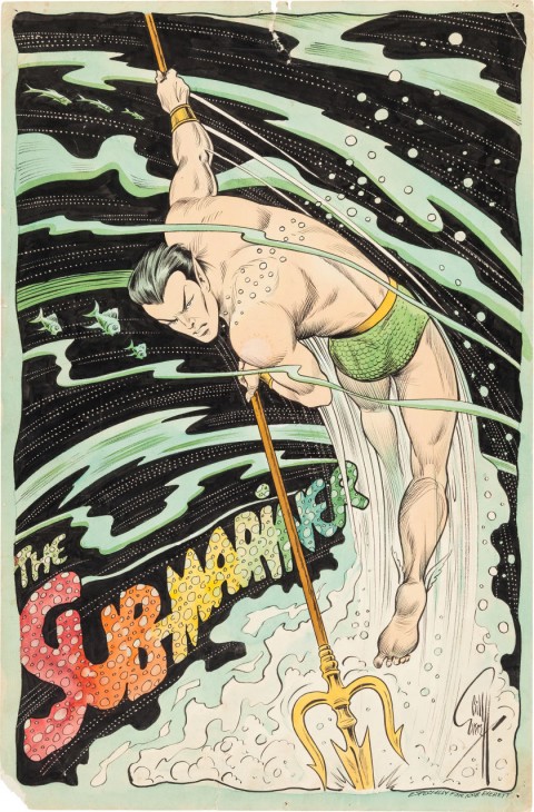 Sub-Mariner by Bill Everett.  Source.