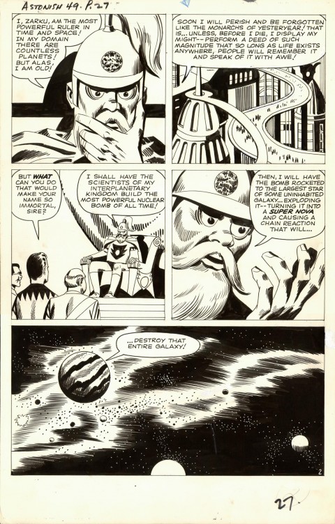 Tales To Astonish issue 49 page 2 by Larry Lieber and George Roussos.  Source.