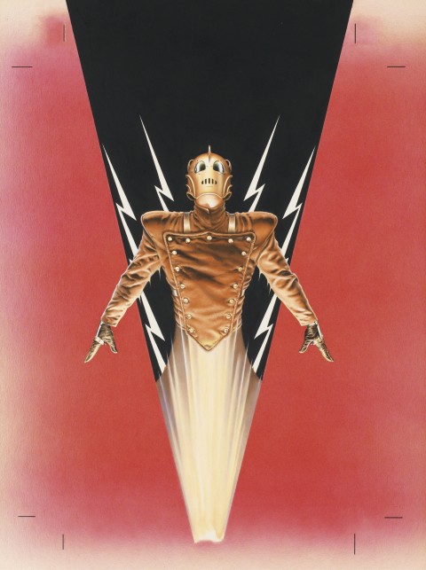 Rocketeer Adventure Magazine issue 1 cover by Dave Stevens