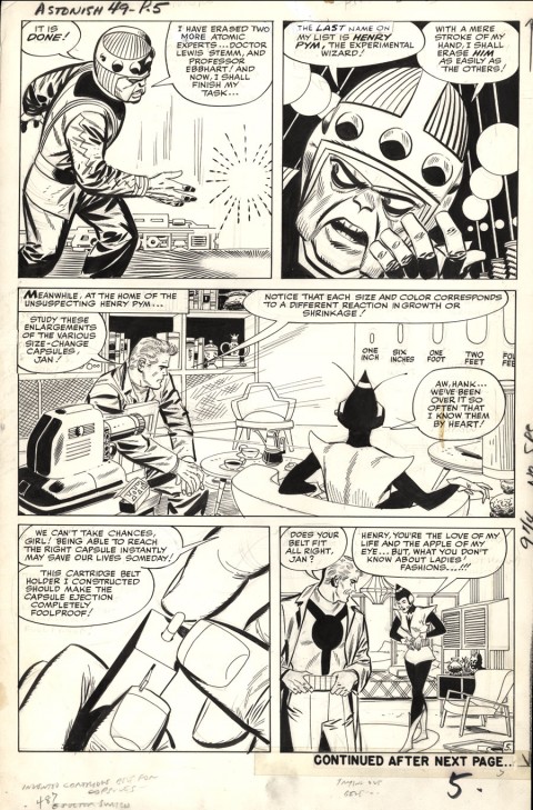 Tales To Astonish issue 49 page 5 by Jack Kirby and Don Heck