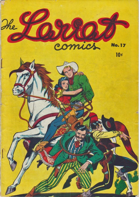 The Lariat No. 17 an example of a FECA American reprint with an altered cover.