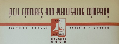 Bell Features Letterhead