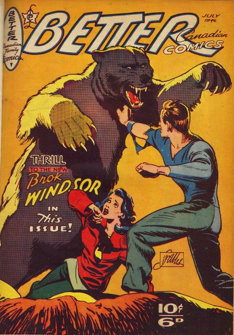 Jon Stables' last Brok Windsor cover on Better Comics Vol. 4 No. 6