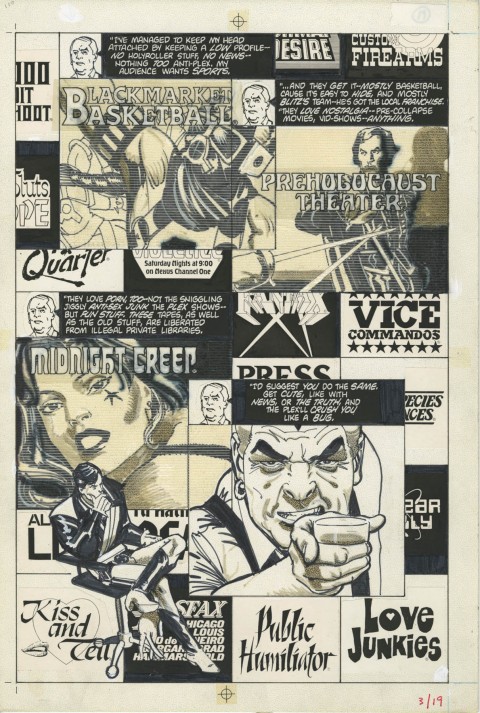 American Flagg! issue 3 page 19 by Howard Chaykin