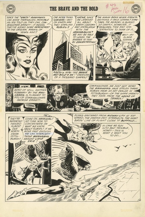 Brave And The Bold issue 43 page 14 by Joe Kubert