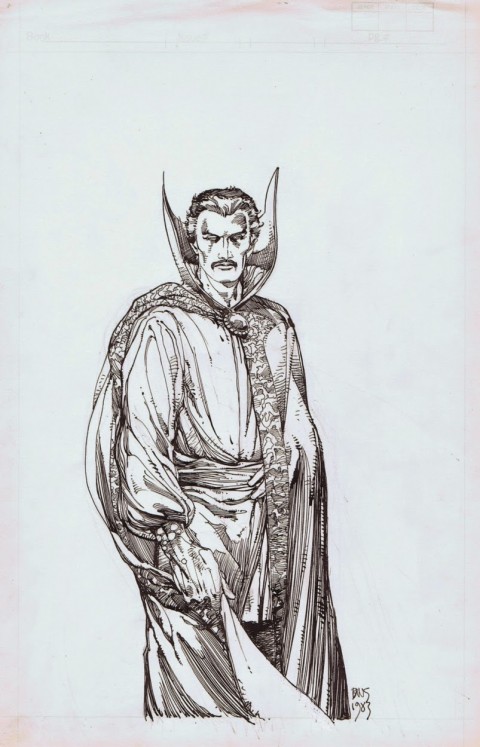 Doctor Strange by Barry Windsor-Smith.  Source.