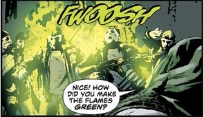 Okay so arrows that ignite green fire…that’s pretty awesome.