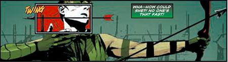 A classic moment from Green Arrow’s history re-imagined for the New 52. Jeff Lemire and Andrea Sorrentino do it justice but also flip it in a new way at the same time.