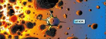 I can’t lie, there’s nothing funny or snarky I can say about this image. Superman’s ship looks cool though.