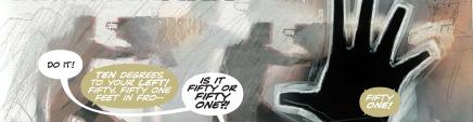 This is just a very minor, out of context taste of the stellar action sequence that this comic launches with.